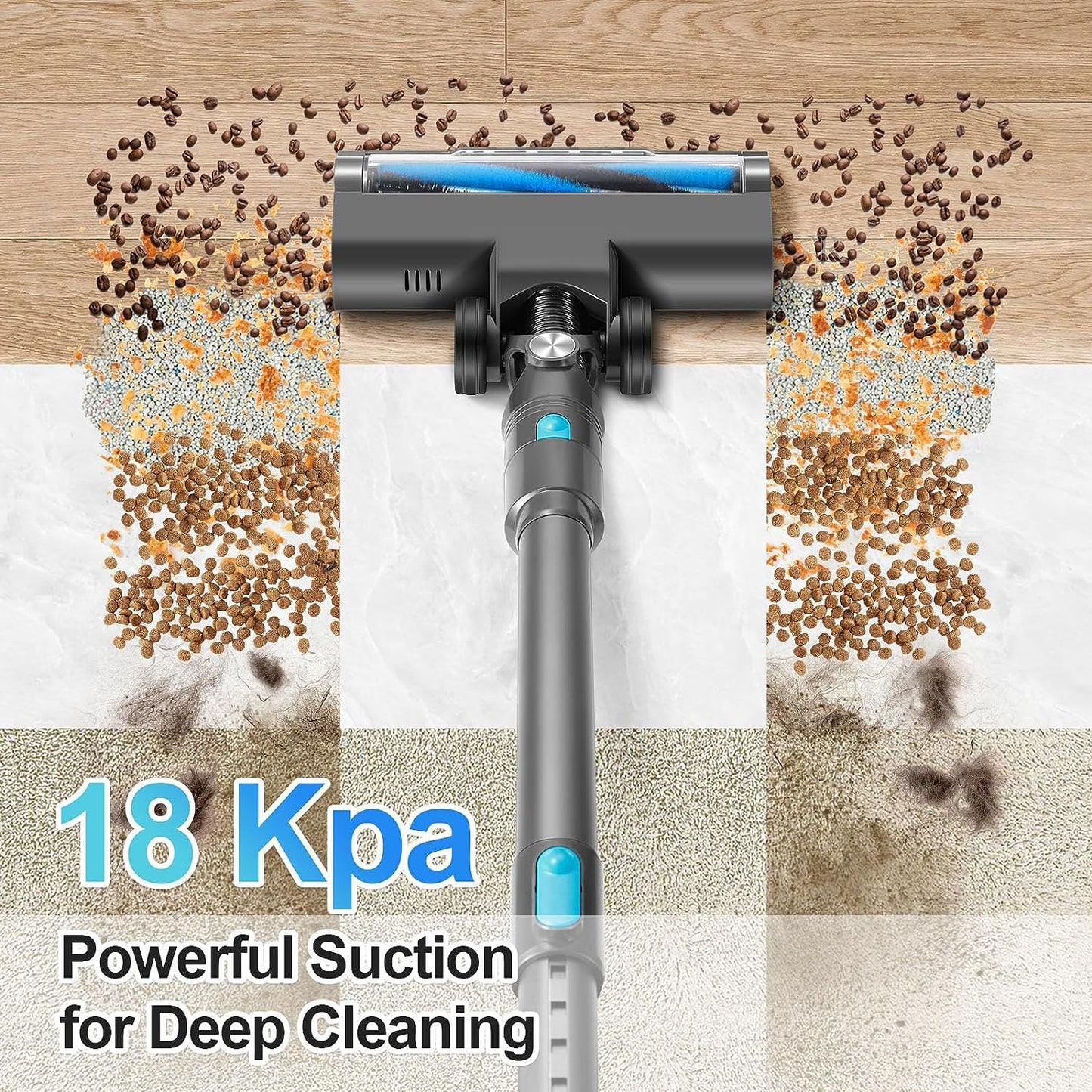 Moolan Corded Stick Vacuum V5