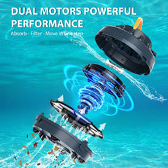 X2P1 Cordless Robotic Pool Cleaner