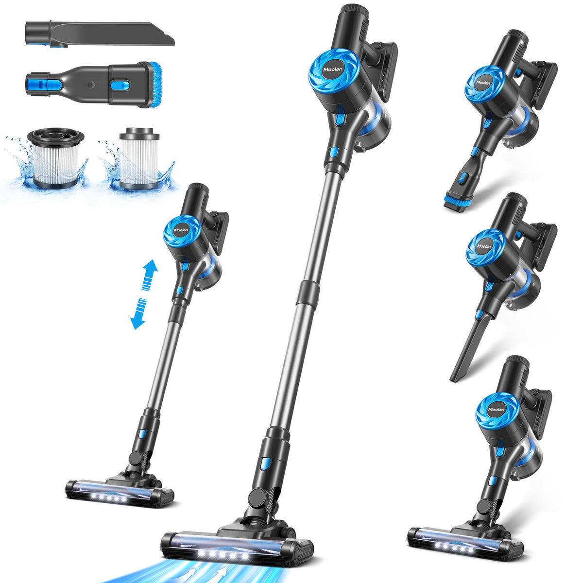 Moolan V1 PRO Cordless Vacuum Cleaner