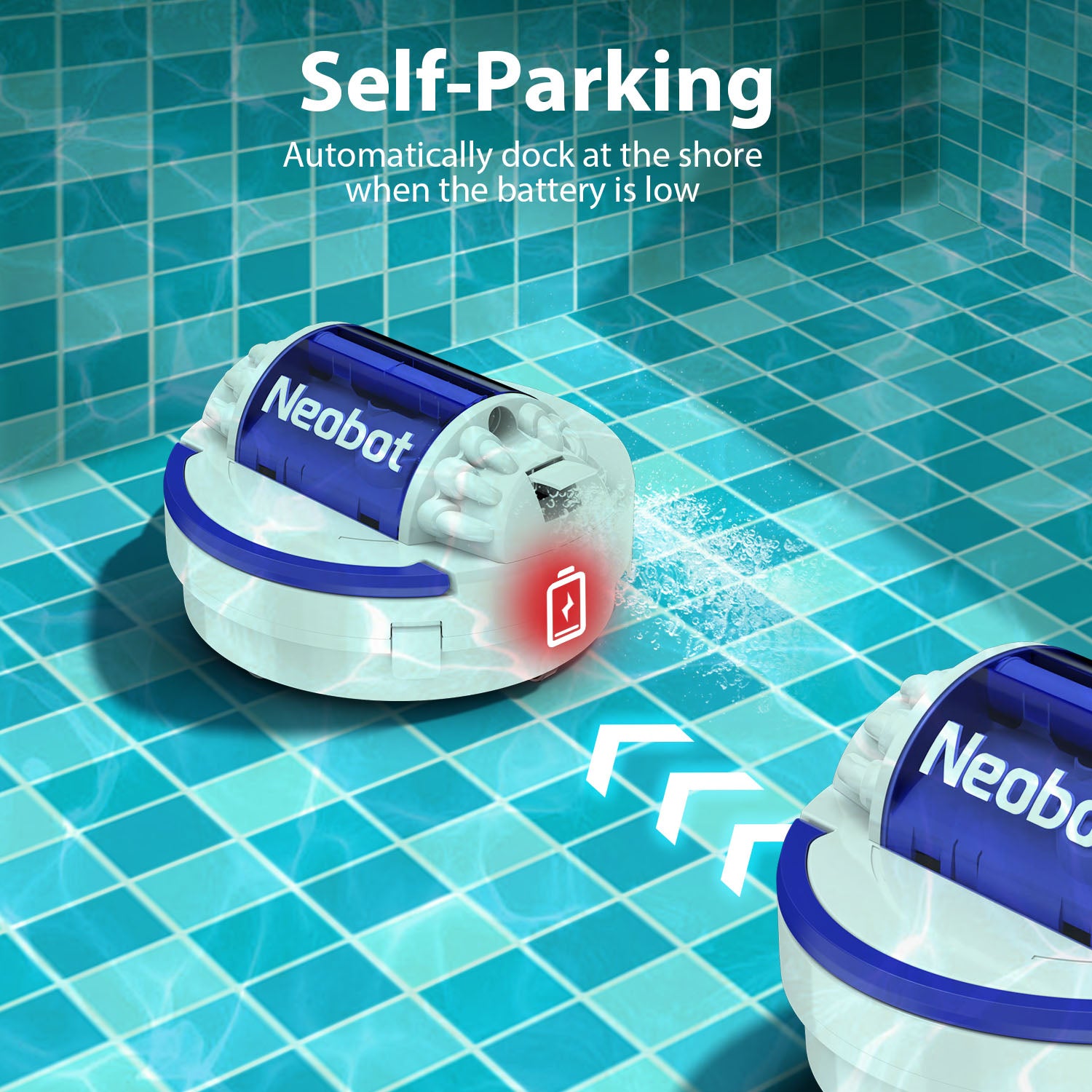 Neobot X1 Cordless Robotic Pool Cleaner N Series Moolan